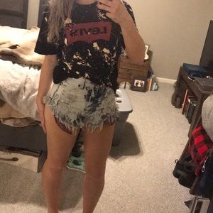 Levi’s Acid Wash Tee Shirt